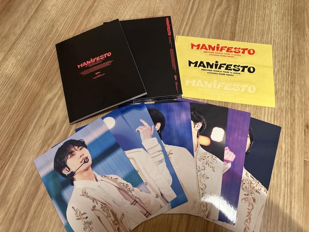 [USED] MANIFESTO DVD 2023 Kyocera Dome