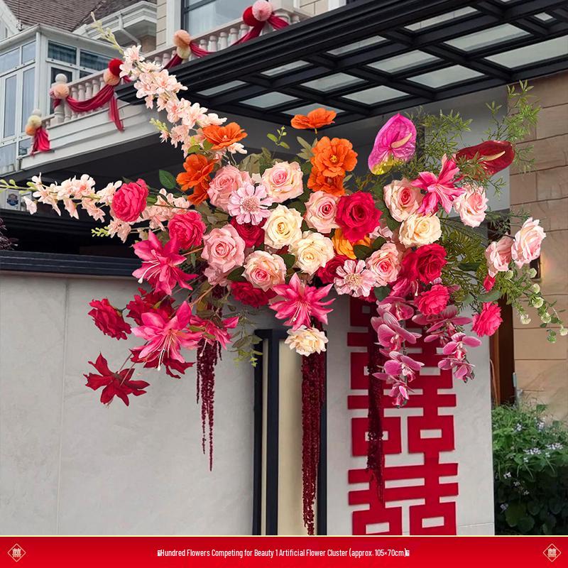 Wedding & Engagement Floral Arrangement - Courtyard & Living Room Decor Ornaments