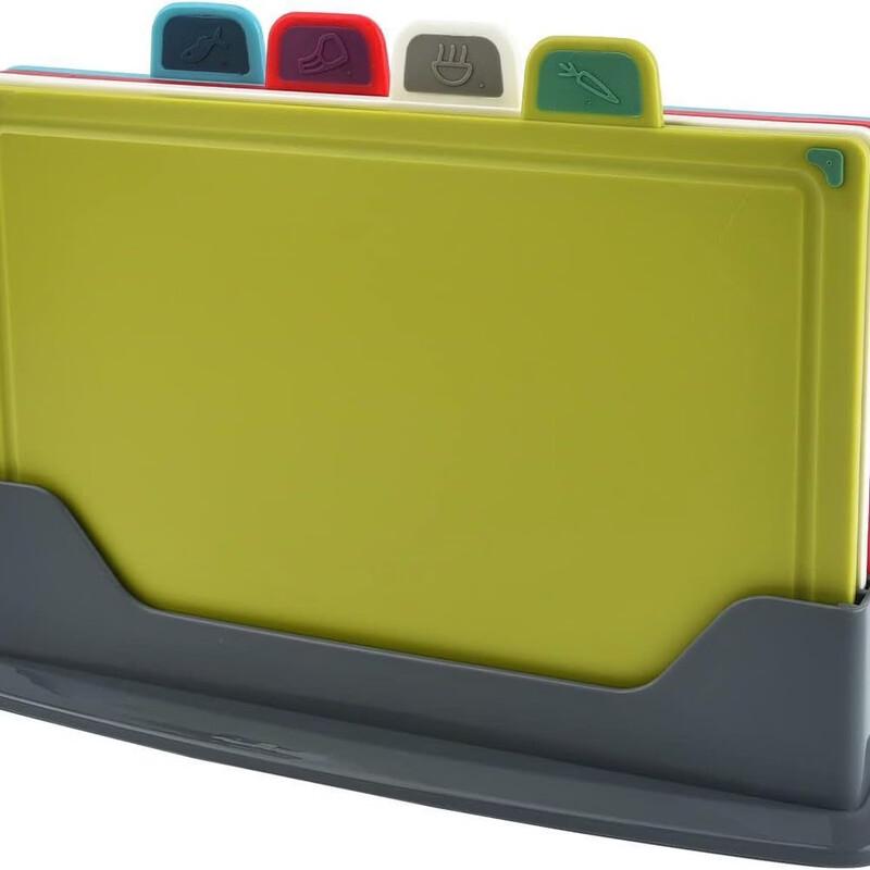 

Zhi Shi Square Cutting Board Set with Base