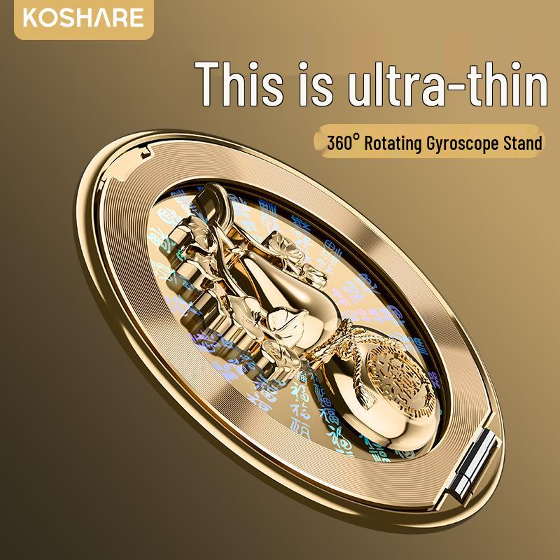 Universal Multifunctional Smartphone Rotating Gyro Stand for Apple, Huawei, Xiaomi