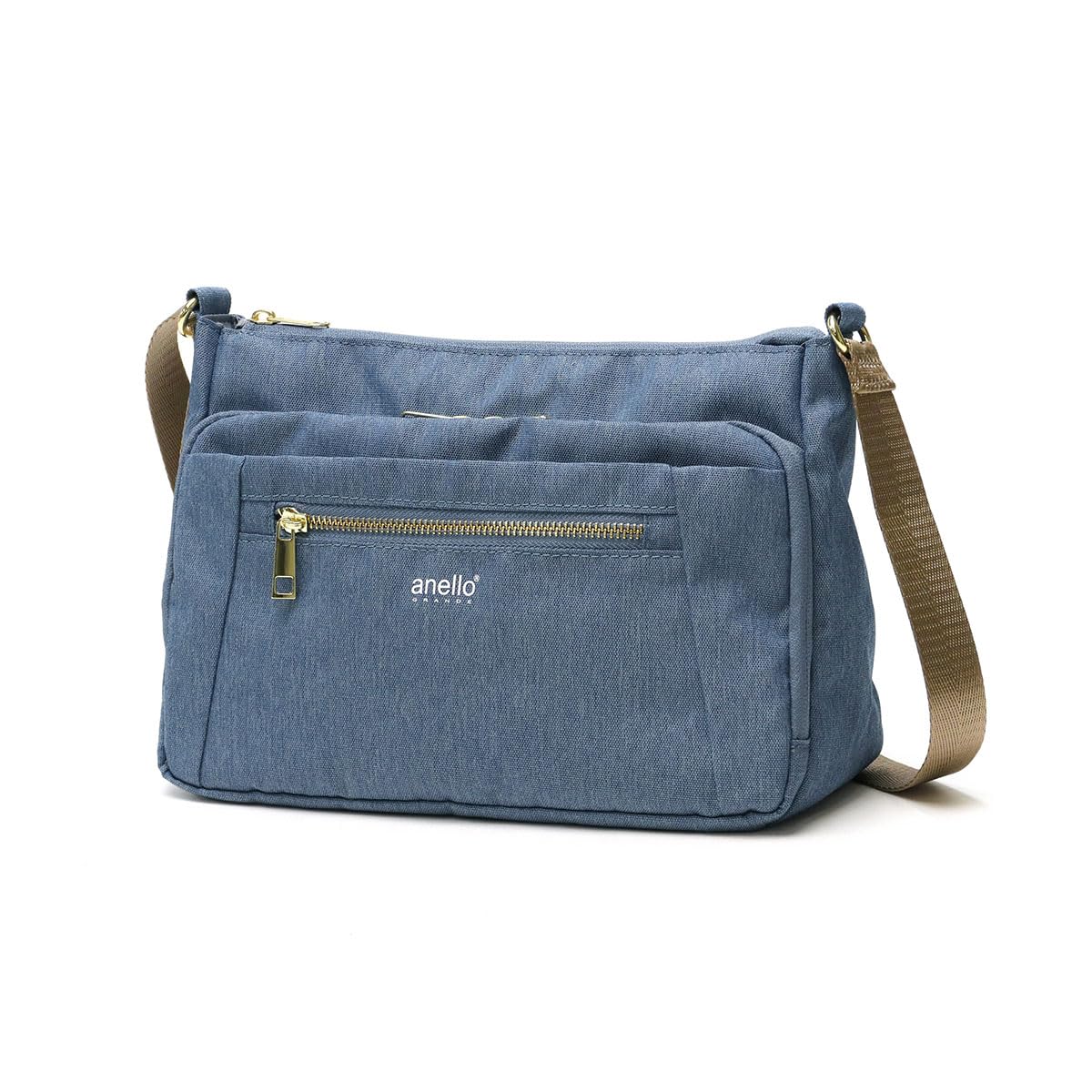 

Anello Grande GL Shoulder Bag, A5 Size, Water-Repellent, Multi-Storage