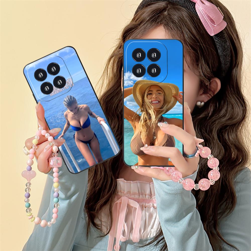 Hannah Palmer Matte TPU Mobile Phone Case for Xiaomi 15 14 13 12 Mi 11 T Ultra Lite Pro S X 5G Colorful Printing Cover