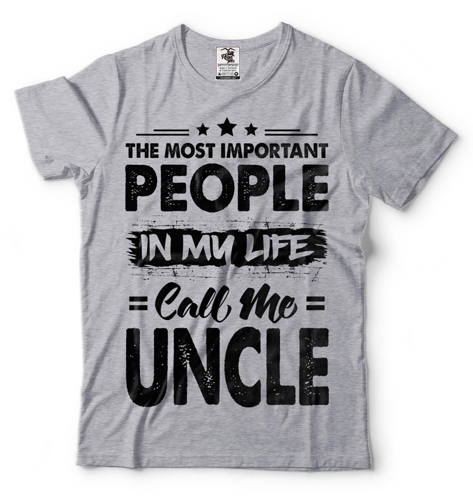 People Call Me Uncle T-Shirt: Funny Uncle Gift Tee XL