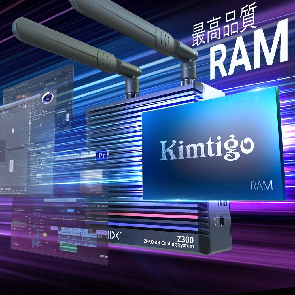 MINIX NEO Vifteløs mini-PC Intel 12. generasjon i3 N300 NEO 16 GB DDR4 512 GB PCIe Gen3 x 4 SSD Opp til minidatamaskin Windows 11 Pro Rich Ports 4K Dual