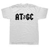 AT GC Funny DNA Molecular Biology T Shirts Summer Graphic Cotton Streetwear Short Sleeve Birthday Gifts Tshirt Unisexs Clothing