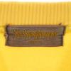 YVES SAINT LAURENT One point embroidery Short sleeve T-shirt L Yellow Men's Used