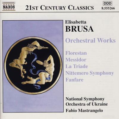 CD NATIONAL SYMPHONY ORCHESTRA OF UKRA - Brusa: Orchestral Works  8555266 Naxos 2002 Europe Classical Used