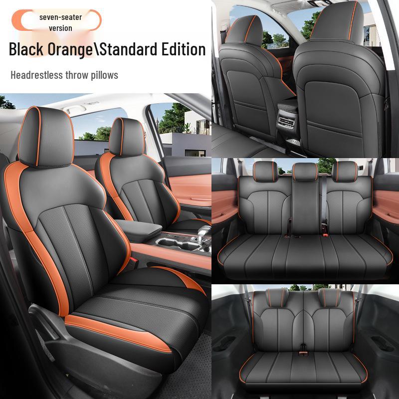 2025 CS75PRO Custom Car Seat Covers: Perforated Leather, Wear-Resistant, Full Coverage.