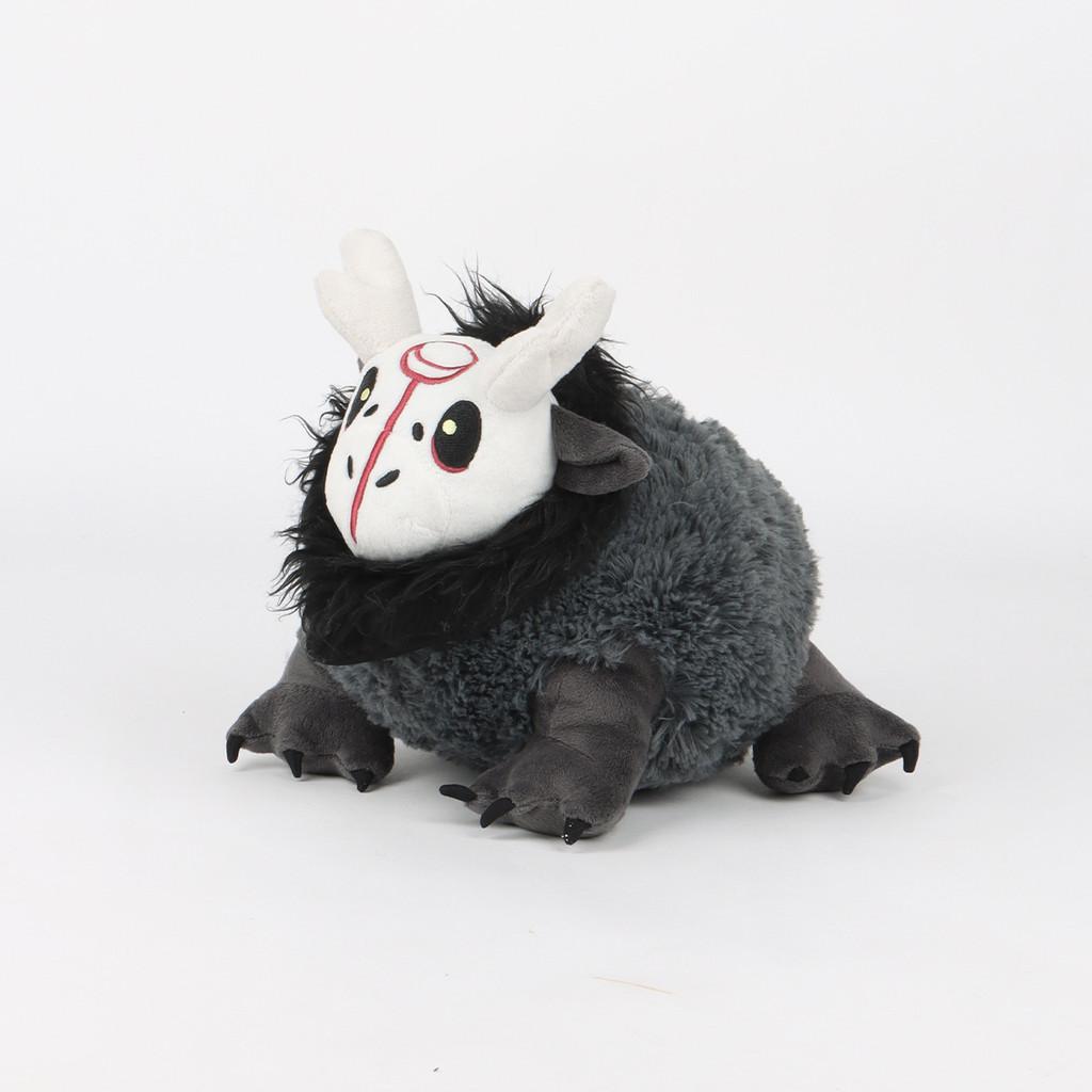 Dark Black Myth Stuffed Toys Anubis Hydra Krampus Creative Halloween Gift Game Plush Doll Collectible Character Present
