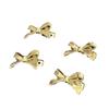 Silver Alloy Bow Hairpin for Women - Stylish Side Bang Clip