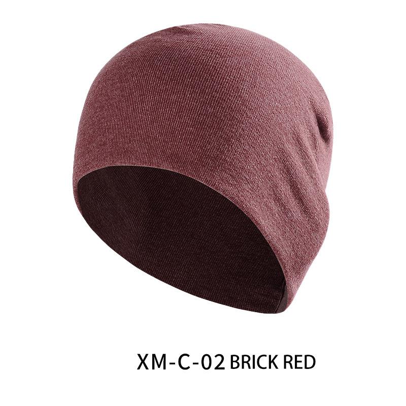 Cycling Cold and Windproof Mountaineering Skiing Double Layer Thickened Toothpick Fleece Outdoor Baotou Cap