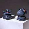Resins Magics Cats Figurine Halloweens Decoration for Shelf Desktop Spookys Home Ornament