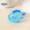 Lantern Fish Stress Ball Sugar Clear Glitter Sea Squeeze Fidget Toy Healing Sensory Soft Stretch Anxiety Relief Hand Relaxation Tool Bling
