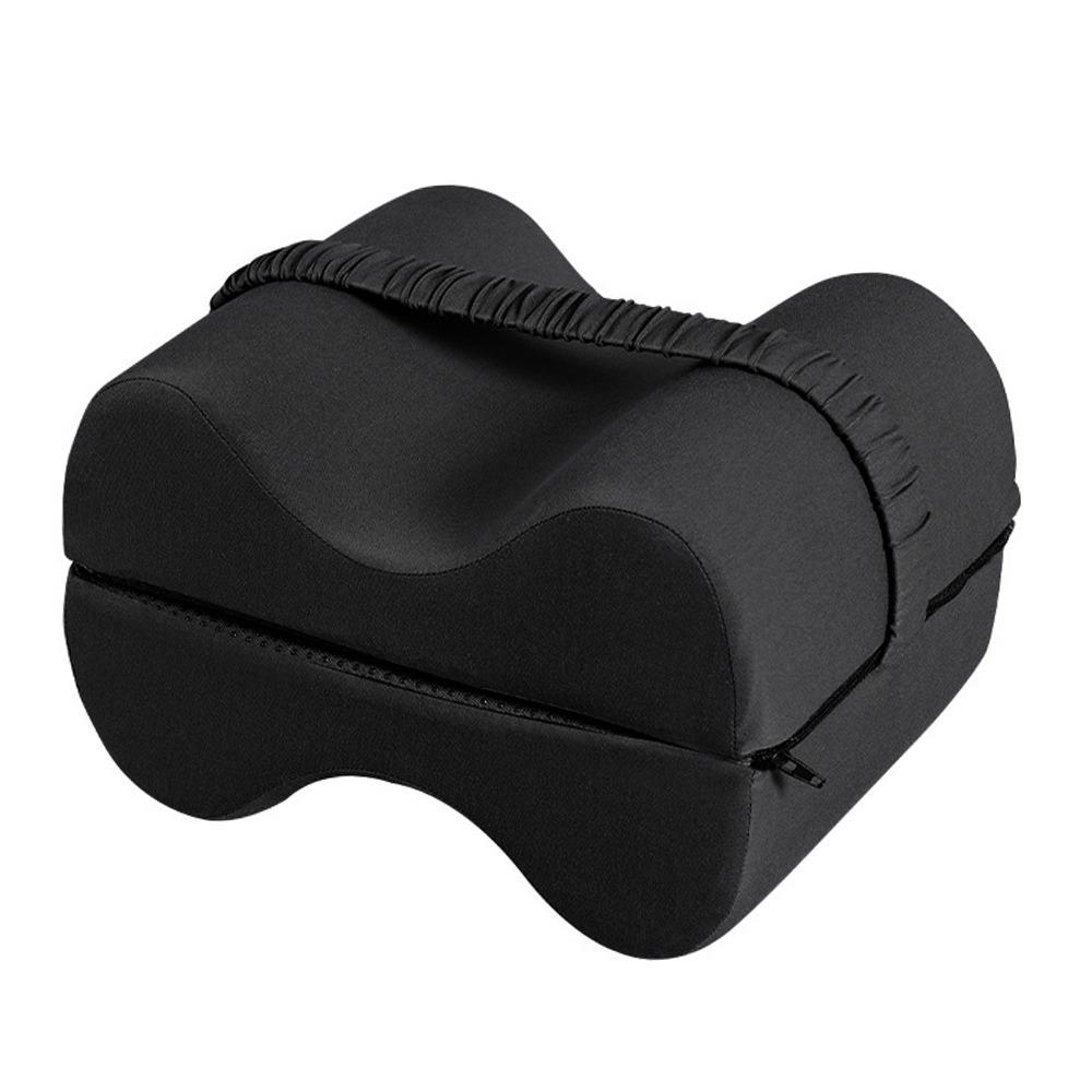 Verbessert Neu mit Beinkorrektur Memory-Schaum Kniekissen Einfarbig Faltbares Beinkissen Ausrichtungskissen Lindert Schmerzen im unteren Rücken