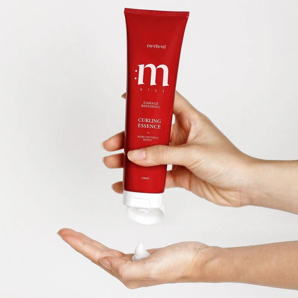 1+1 Merhent Damage Repairing Curling Hair Essence 150ml Curl Cream Curl Essence Salon Perm Styling