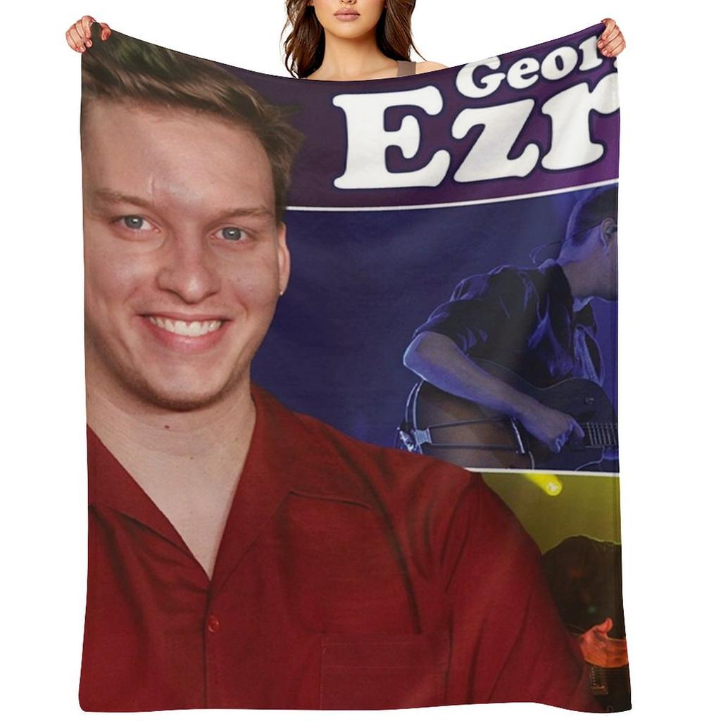 George Tour 2021 Ezra Concert Kokbisa Throw Blanket Sleeping Bag Soft Plaid Anime For Baby Blankets
