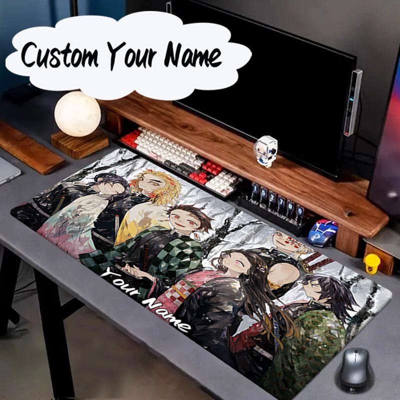 Custom Name Mouse pad Winter Fantasy Slayer Group Mouse pad, Gaming Mouse Pad, keyboard pad, Desk Decor for computer notebook Fan Birthday Gift