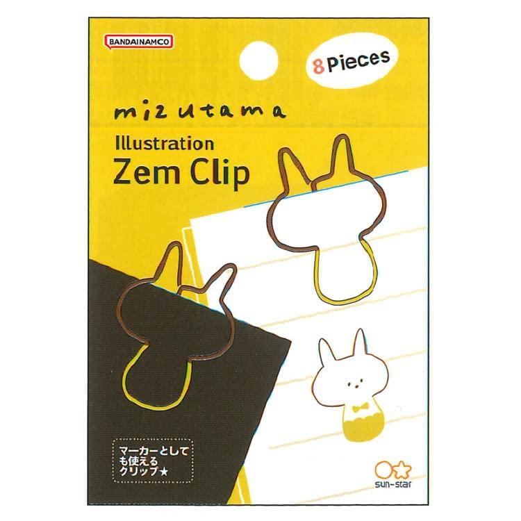 

Sunstar Stationery Mizutama Clip Illustrated Paper Clip Rabbit S2837439