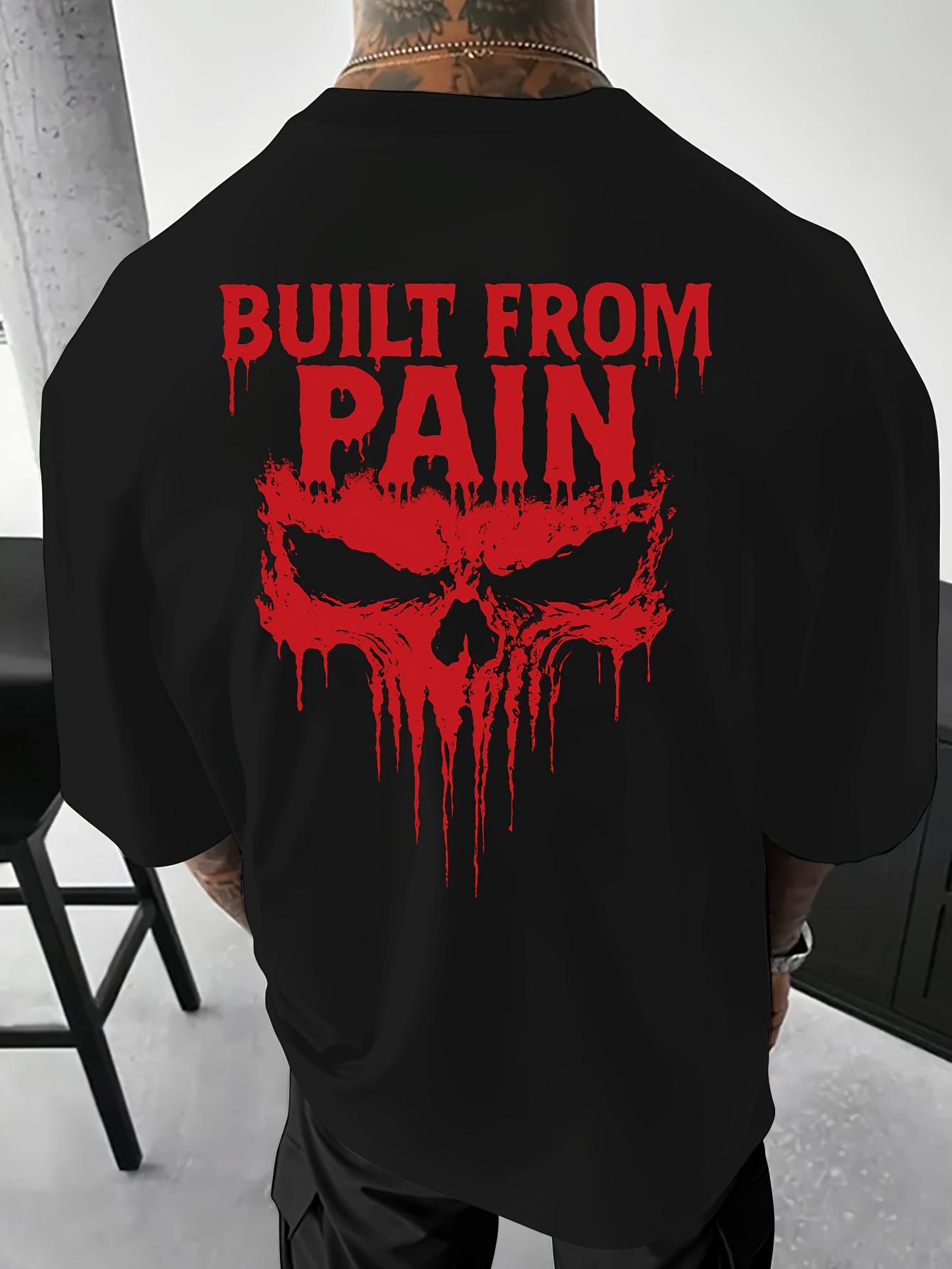 

Gothic Skull Graphic T-Shirt Men Women Dark Aesthetic Streetwear Oversized Loose Fit Tee Breathable Summer Grunge Top 2026 S разноцветный