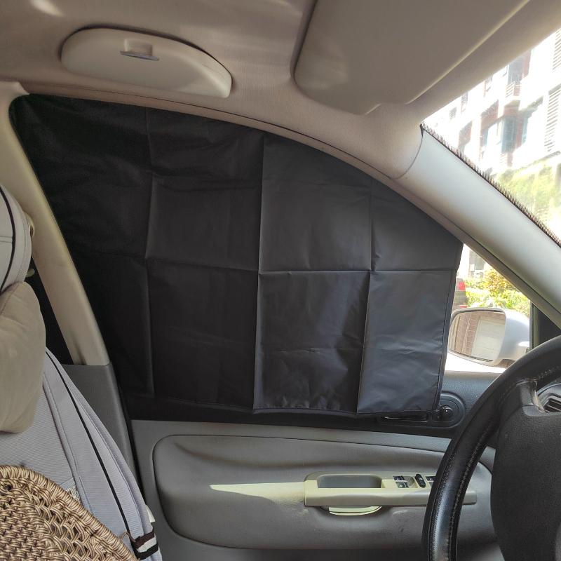 Magnetic Car Window Sunshade Cover Summer UV Protection Car Side Front Rear Window Mesh Curtain Protector Cover Auto Accessories