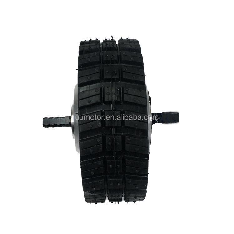 8" Brushless Geared Hub Motor, 6km/h Low-Speed High-Torque Handcart, Lawn Mower, Sweeper, Dining Vehicle