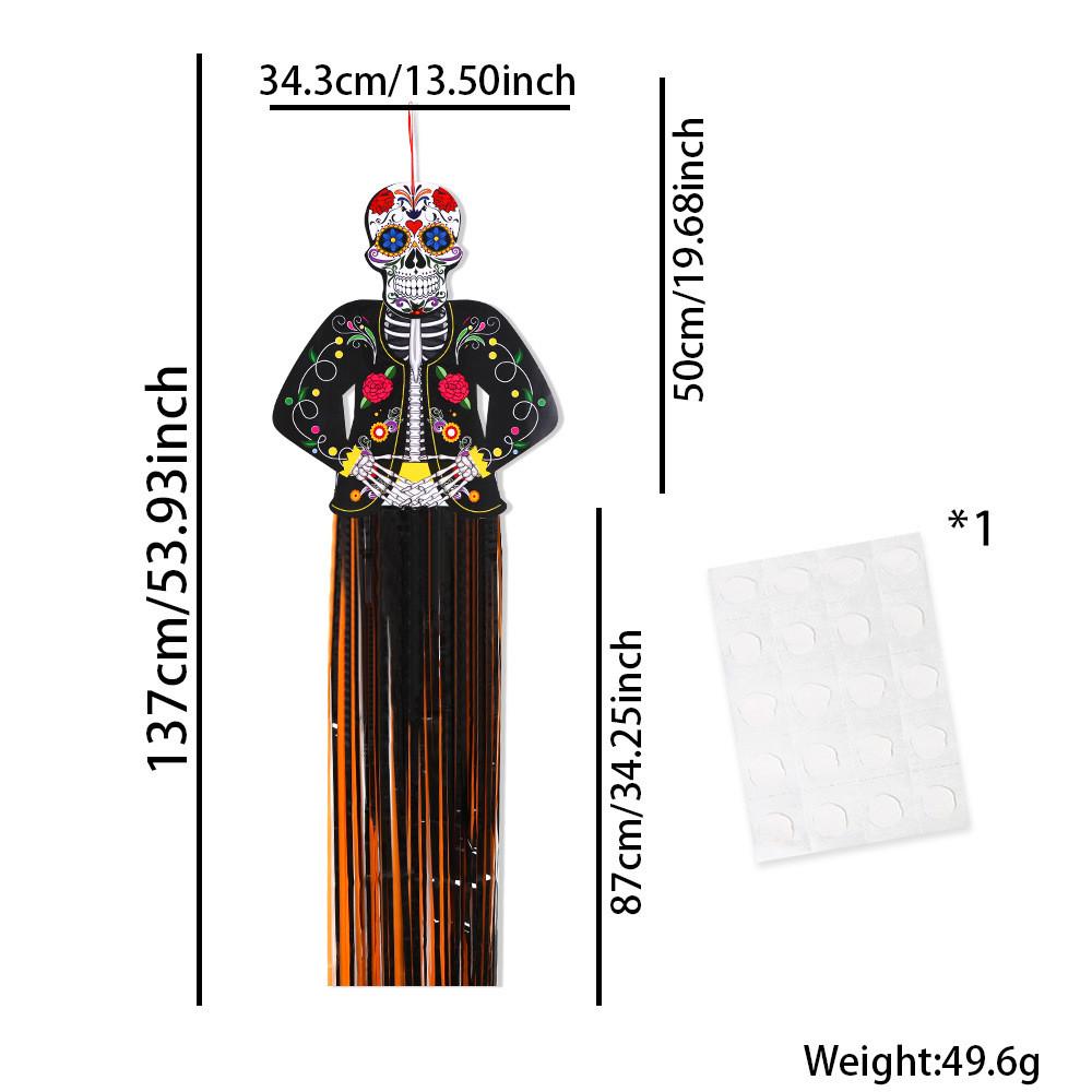 Decoracion De Patio Dia De Los Muertos Skeleton Party Decor With Tassel Hanging Ornament For Home And Garden