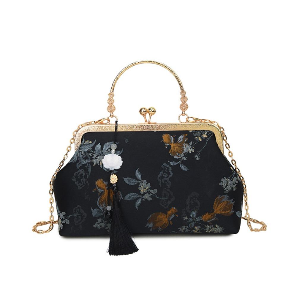 Cheongsam Accessories Chinese Style Handbag Elegant Wrist Bag Trendy Hanfu Clutch Bag  Women