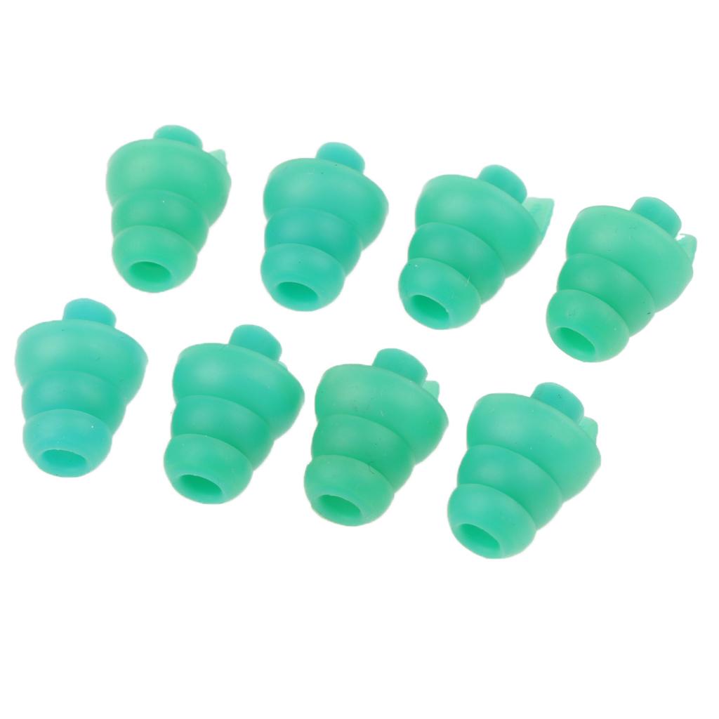 Soft Ear Plugs Sleep Earplugs Noise Canceling Ear Protector Earplugs Set for Airplane Travel or Working зелёный