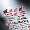 For Honda Reflective Motorcycle Stickers Waterproof Vinyl Decals for Motorbike Helmet Fuel Tank Bike
