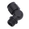 Diving Regulator Connector 110 Degree Angle Stainless Steel Rotating Adapter for Second Stage Regulator