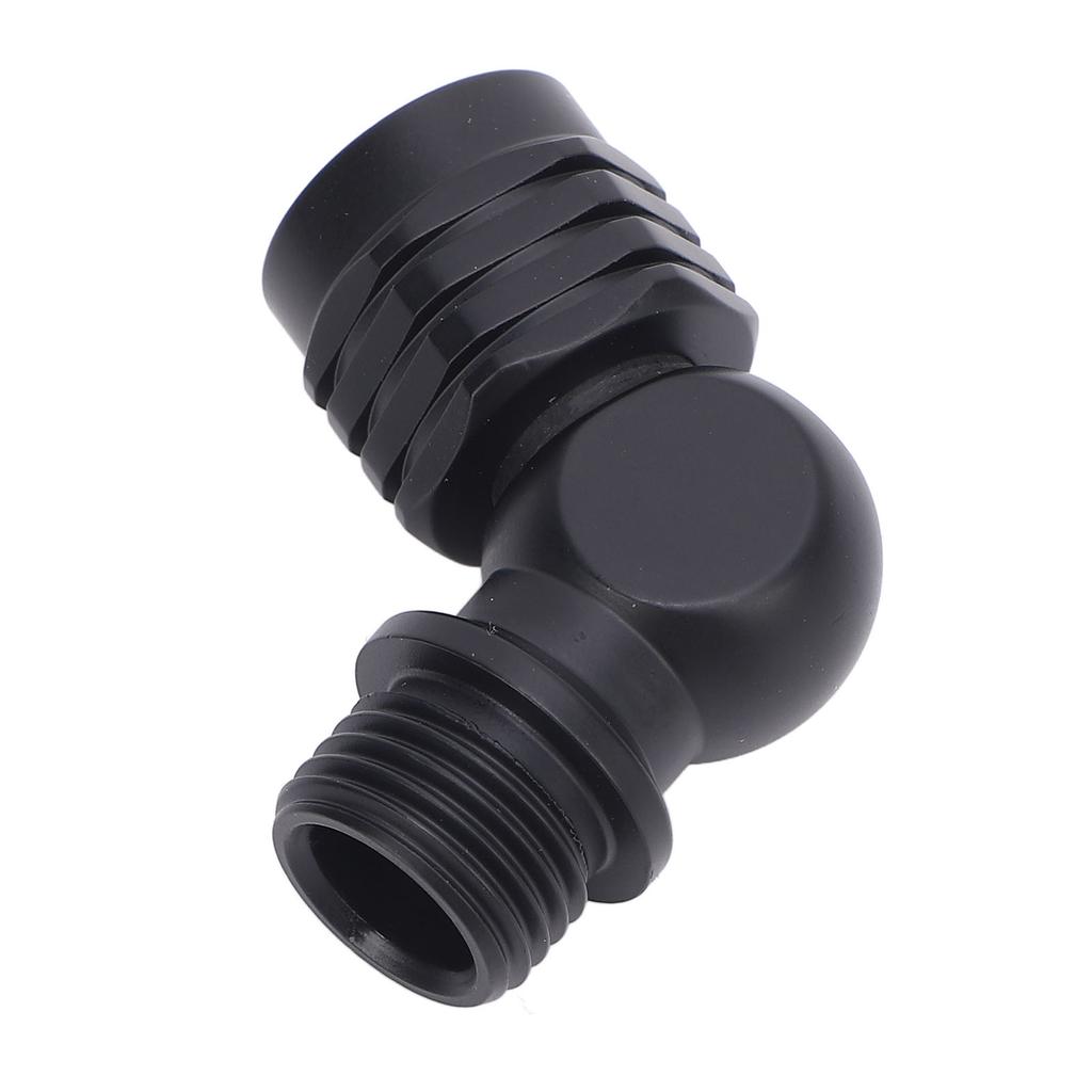Diving Regulator Connector 110 Degree Angle Stainless Steel Rotating Adapter for Second Stage Regulator