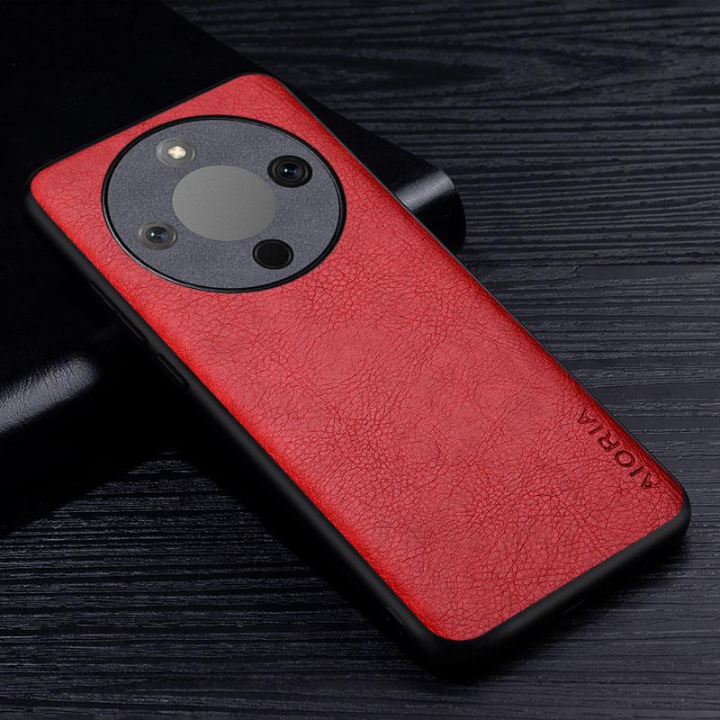Luxury Leather Case for Honor X9D X9b X9a X7D X7b 5G Premium Business Style Retro Litchi Pattern Back Cover for X9D Case