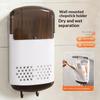No-Drill Wall Mounted Chopstick Holder With Draining Base Kitchen Cutlery Utensil Storage Box Easy Installation