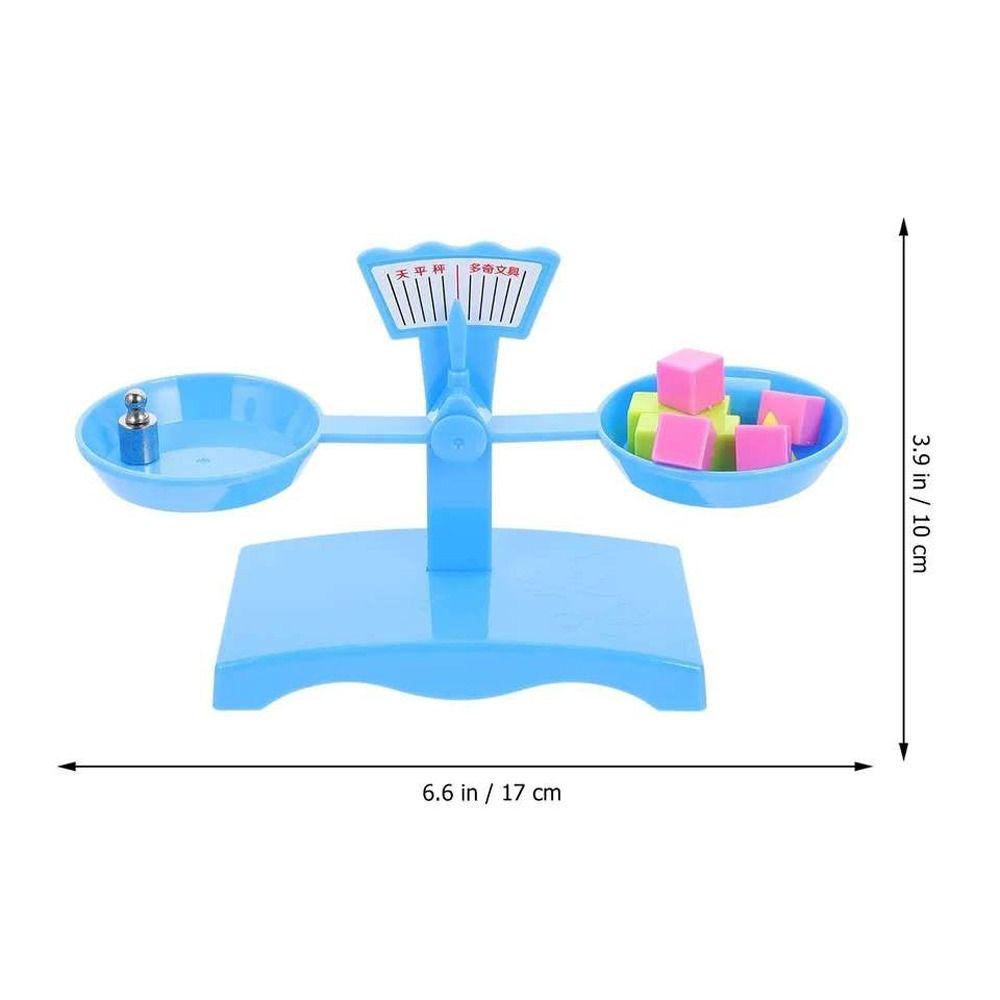 Plastic Balance Scales Toy School Teaching Aids  Funny   Intelligence Game