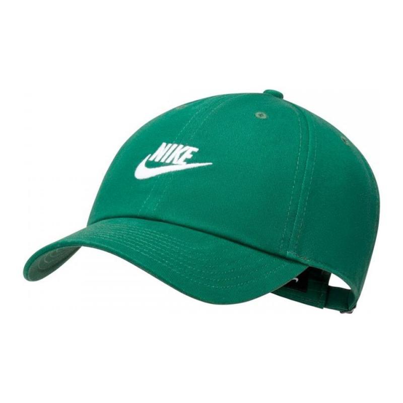 

Nike Cotton Baseball Caps Unisex Green Casual 913011-341 F зелёный