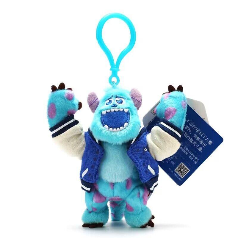 12cm Monsters Inc Sulley Plush Keychain Cute Soft Stuffed Animal Bag Charm For Kids Gift