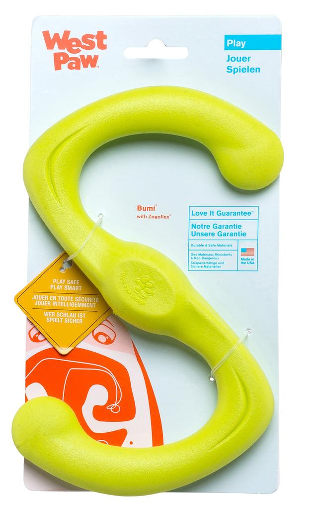 West Paw Zogoflex Boomi Granny Smith Dog Toy Small (Green),
