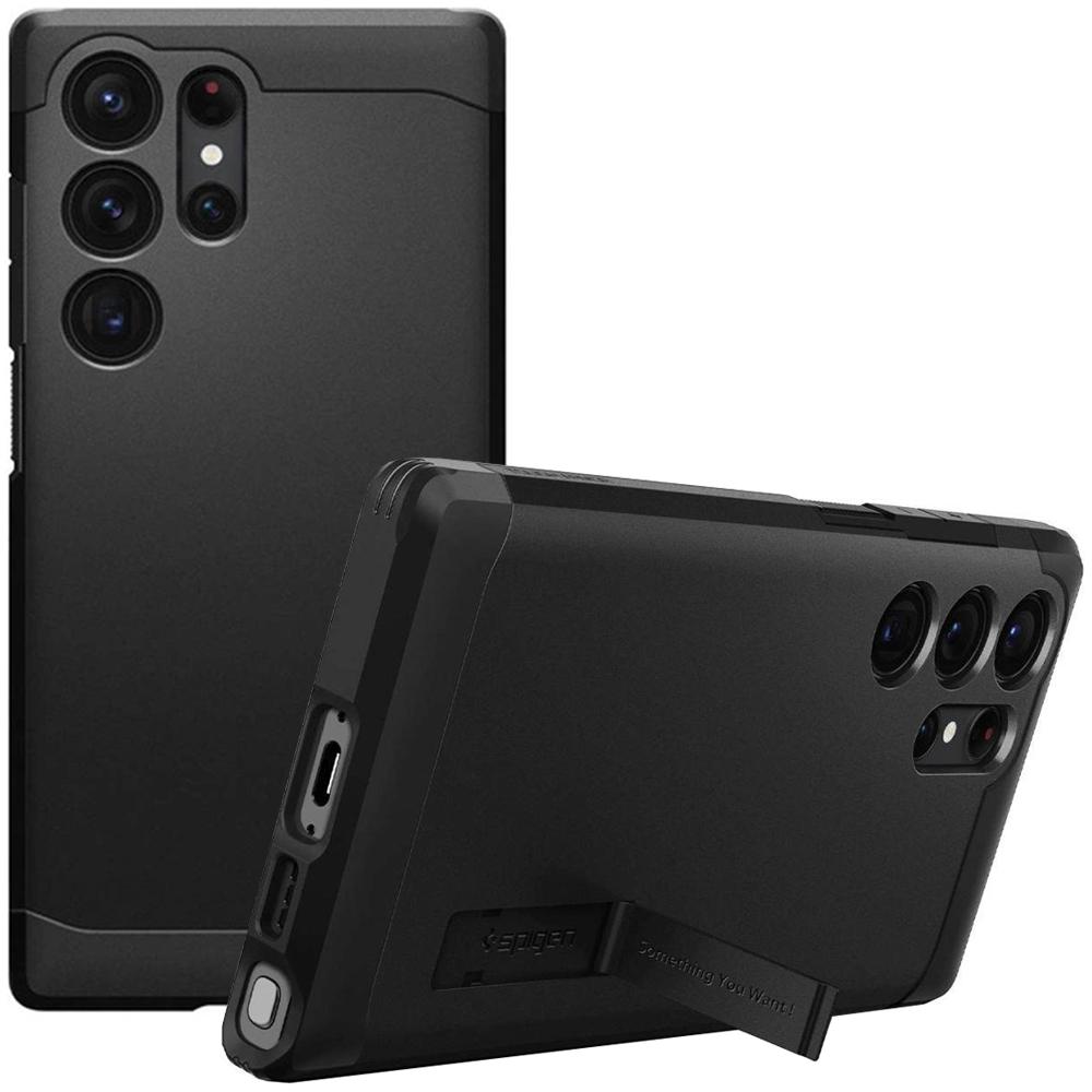 Spigen Tough Armor Galaxy S23 Ultra Negro
