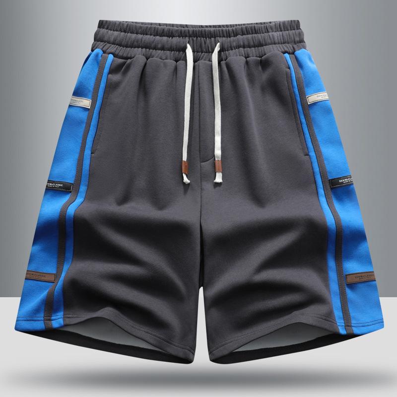 M-6XL Men's American Plus Size Summer Casual Basketball Shorts - Trendy, Loose Mid-Length Sports Pants