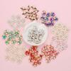 10pcs/set Tool DIY Clothing Flower Garment Decorative Bow Accessories Bee Sewing Button Pearls Rhinestone