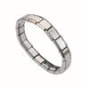 Stainless Steel Engraved Adjustable Bracelet: Versatile Titanium Steel Jewelry