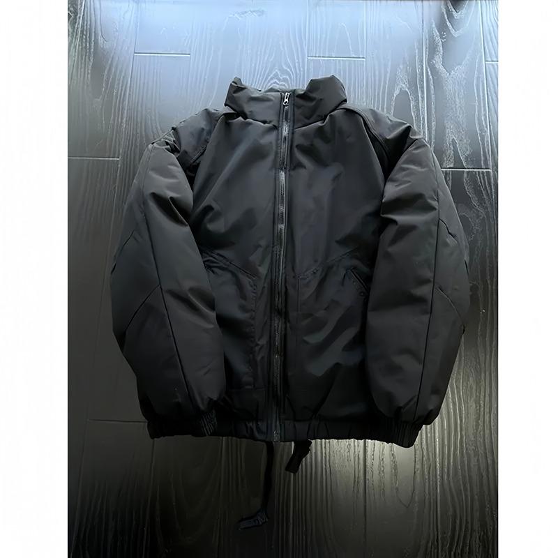Winter Cotton Jacket Cotton Coat Men's Thick Warm Bread Jacket Sports and Casual Cool Jacket