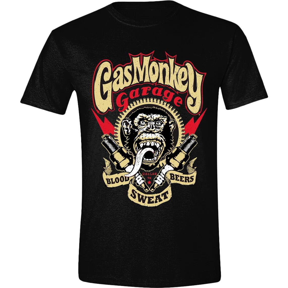 

Gas Monkey Garage Lightning Bolt Official Merchandise T-shirt M/L New S