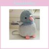 Cute Parrot Sparrow Pigeon Kingfisher Bird Animal Magnetic Plush Doll Pendant For Collectors Display Home Decor