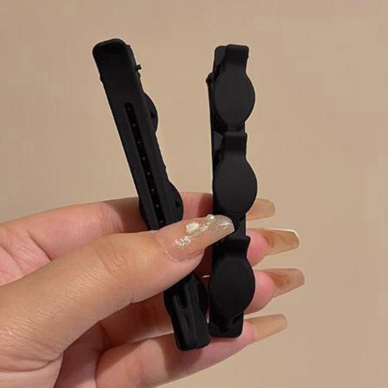 Grampos de cabelo trançados de cor sólida grampos de cabelo estilo coreano grampos de cabelo desfiados grampos de franja grampos de testa grampos de flocagem acessórios de cabelo