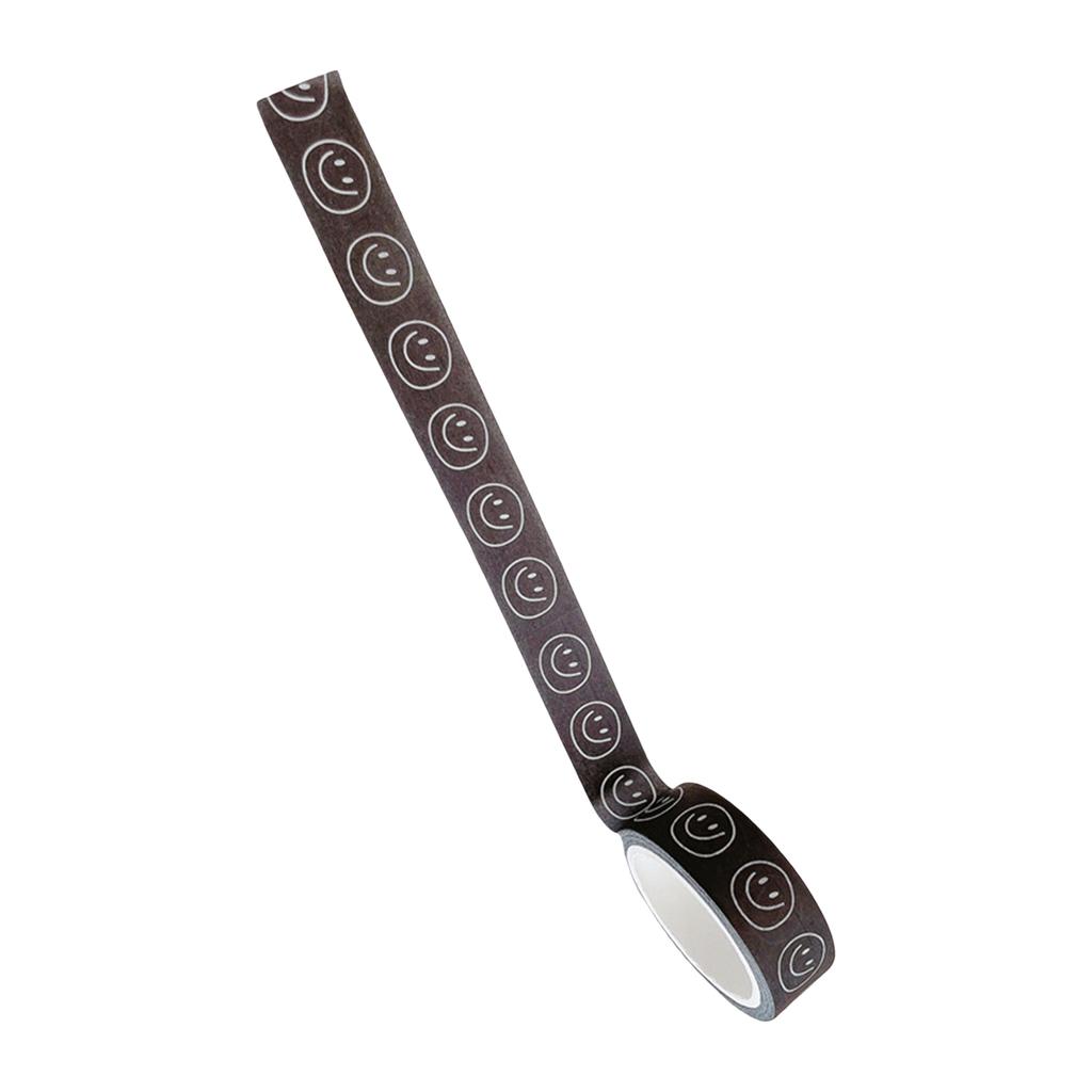 Smile Face Themed Masking Tape Cartoon Masking Tape Scrapbooking Decorative Tape for Scrapbooking Journal Photo Album