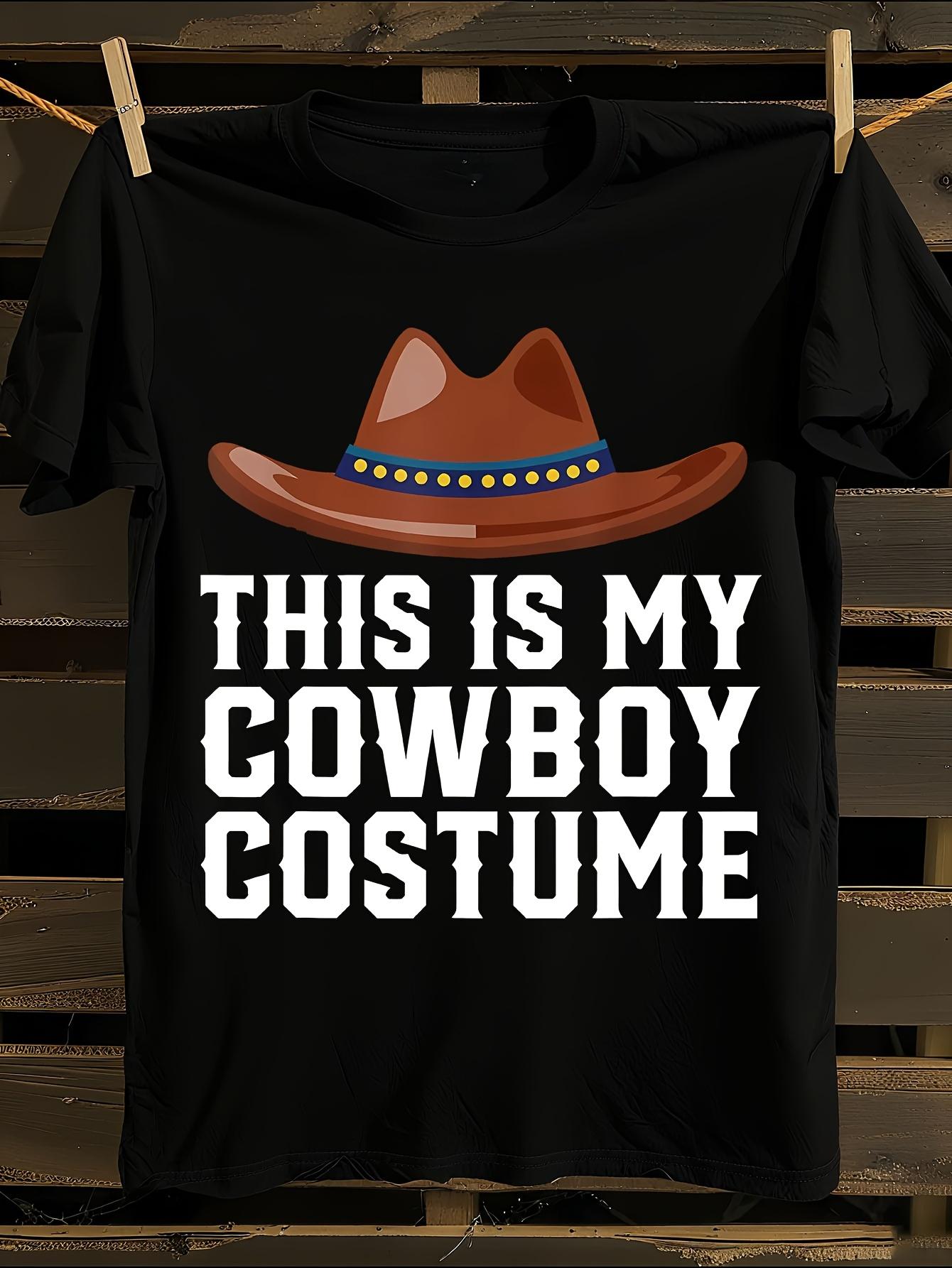 and Boys Cowboy Sheriff Costume T-shirt XXXXL