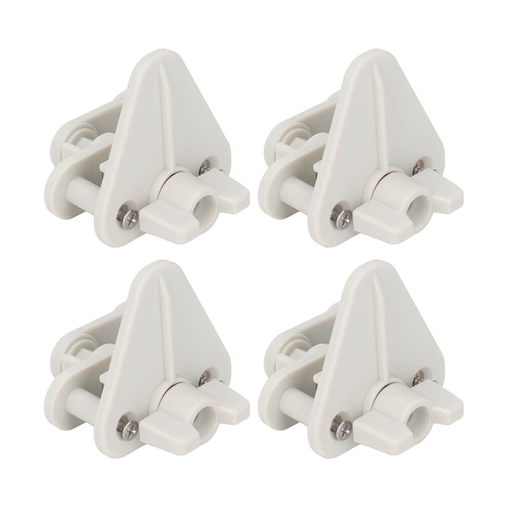 Kit 4 Set Zăvor Poartă Barcă Ponton Cadru Pătrat ABS Zăvoare Ușă de Rezervă pentru Barcă Ponton pentru Stânga