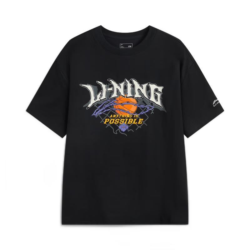 Li-Ning Men s Ice-Feel Moisture-Wicking Short Sleeve T-Shirt XL