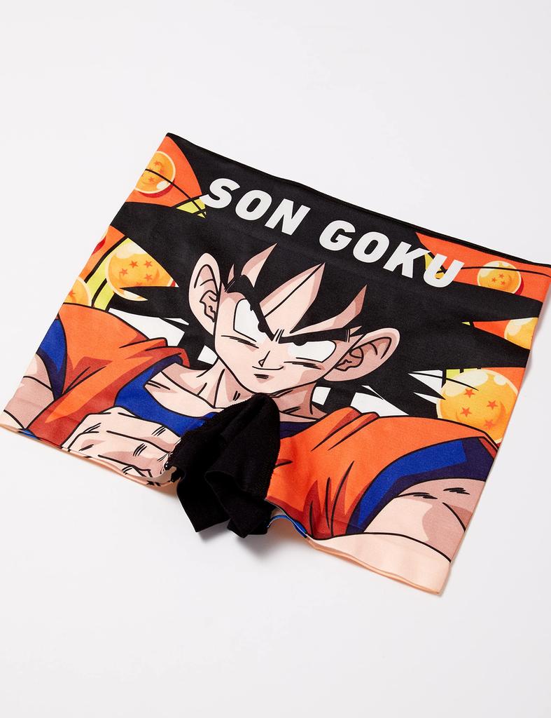 [Hip Shop] Dragon Ball Z Kids' Underwear, Boxer Shorts, Seamless, Polyester, Son Goku, Size 110